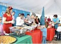 Cedeño comparte con 605 niños huérfanos