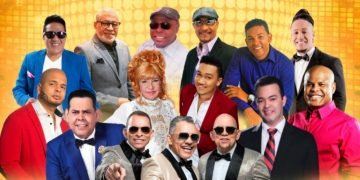 Estrellas de la música popular en baile de fin de año en el Jaragua