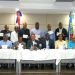 CAASD entrega 5.5 millones de pesos para el baloncesto Distrito Nacional