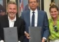 Ricardo Montaner y el Ministro de Educación construirán una escuela en Samaná.