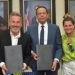 Ricardo Montaner y el Ministro de Educación construirán una escuela en Samaná.