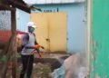 Realizan jornada de limpieza en la cárcel pública de Salcedo para evitar coronavirus