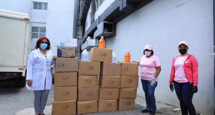 Senadora Cristina Lizardo coordina acciones para combatir Covid-19