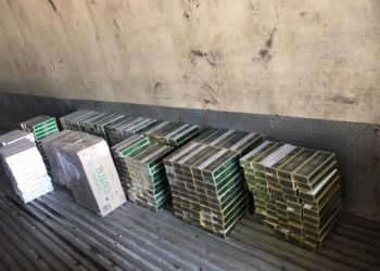 Queda Expuesto Otro Millonario Contrabando de Cigarrillos