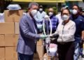 Leonel dona ventilador y mascarillas a hospitales San José de Ocoa y Azua