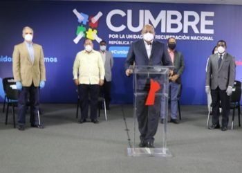 Inicia Cumbre por la Unidad y la Recuperación Nacional convocada por Luis Abinader