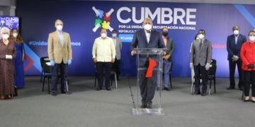 Inicia Cumbre por la Unidad y la Recuperación Nacional convocada por Luis Abinader