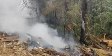 Incendio afecta alrededores de vertedero de Sosúa en Puerto Plata