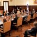 Medina trata apertura de la economía con empresarios, sindicalistas y las iglesias