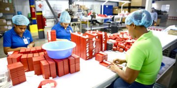 Exportaciones de zonas francas solo crecieron 1.47% en el primer trimestre