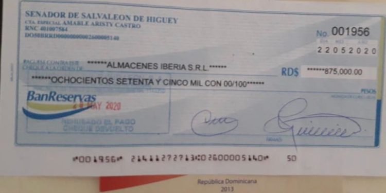 Oficina de Gestión Senatorial de la Altagracia se desliga de transacción fraudulenta.