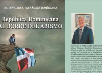 Escritor Osvaldo  Fernández,  pone a circular libro; ‘’República Dominicana al borde del abismo’’