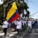 Exguerrilleros de FARC caminan de Medellín a Bogotá en rechazo a la violencia