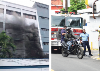 Incendio en el Ministerio de Salud Pública; no hubo pérdidas humanas