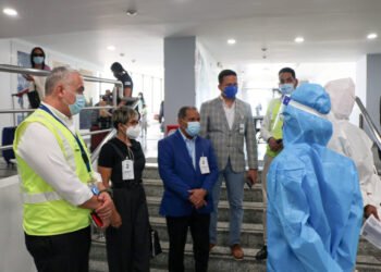 Departamento Aeroportuario supervisa cumplimiento protocolo por Covid-19 en el AILA