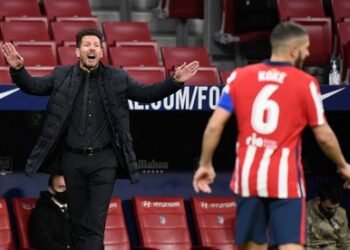Simeone gana en partido 500 con Atlético de Madrid