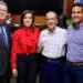 Se reúnen Leonel y Reinaldo Pared, seretario general del partido morado