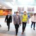 Director del Departamento Aeroportuario certifica cumplimiento protocolo en el AILA durante recorrido