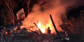 La avioneta cargada de drogas que se estrelló en Pedernales venía de Colombia
