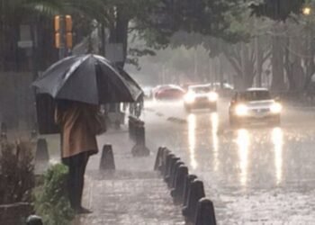 Pronostican lluvias dispersas para hoy 25 de diciembre