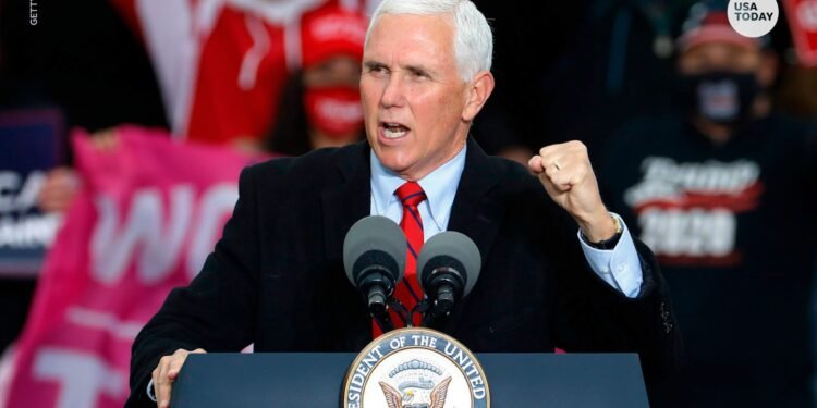 Vicepresidente Pence dice que no detendrá la certificación de la victoria de Biden