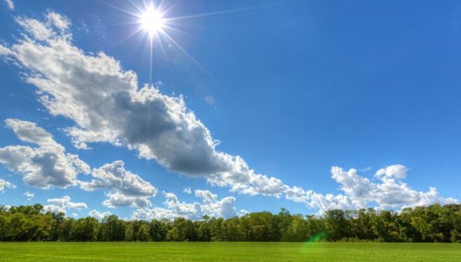 Escasas lluvias y temperaturas frescas en gran parte del país