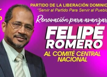 Felipe Romero anuncio formalmente sus aspiraciones al Comité Central del PLD