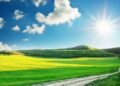 Ambiente soleado y escasas lluvias sobre el país para este domingo