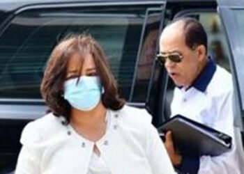 Yokasta Guzmán llega a la Procuraduría para ser interrogada por 8va ocasión