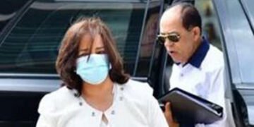 Yokasta Guzmán llega a la Procuraduría para ser interrogada por 8va ocasión