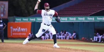 Paolo Espino lanza bien y Gigantes del Cibao vuelven a superar a las Águilas