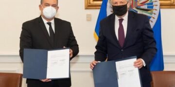 Junta Central y OEA firman acuerdo para mejorar procesos electorales en el país