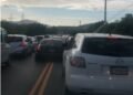Largos taponamientos en carreteras del Sur de regreso a Santo Domingo