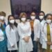 Vicepresidenta vista principales clínicas de Santiago y ofrece apoyo para casos de covid-19