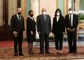 Cuatro nuevos jueces del Tribunal Constitucional toman juramento