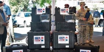 Estados Unidos dona ocho ventiladores al país