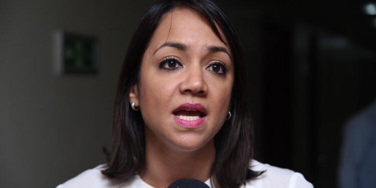 Faride denuncia protestantes por el 30% AFP rompieron a pedradas cristales de su oficina