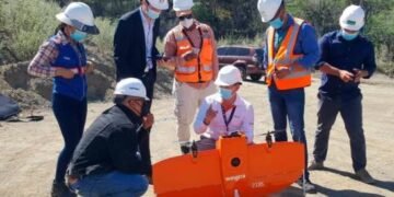Utilizan drones para levantamiento fotogramétrico en presa Monte Grande
