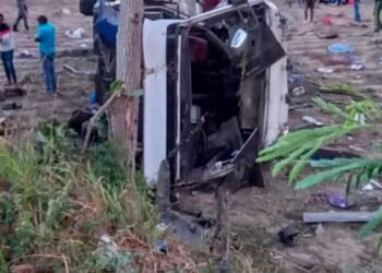 Cinco muertos durante accidente de tránsito en carretera Sánchez