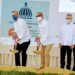 Presidente Abinader da el primer palazo para dejar iniciados los trabajos de ampliación autopista a San Isidro por un monto superior a los 800 millones de pesos.