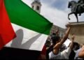 Miles de personas se manifiestan en Madrid en apoyo a la causa palestina