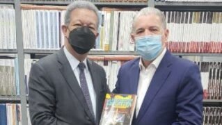 Amarante Baret y Leonel Fernández se reencuentran
