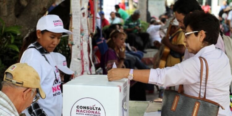 MEXICO: Confirman hubo sólo un 7,1% de participación en la consulta