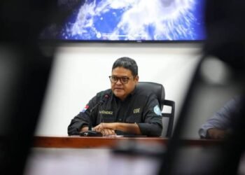 Director del COE pide a población estar “bastante pendiente” este fin de semana por lluvias