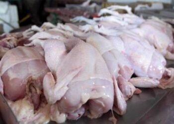 Libra de pollo se vende a $100 pesos en colmados de Sto. Dgo.