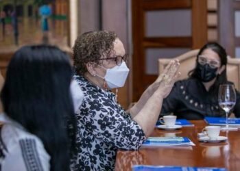 Procuradora Miriam Germán se reúne con fiscales de Operación Falcón y alaba su trabajo