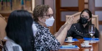 Procuradora Miriam Germán se reúne con fiscales de Operación Falcón y alaba su trabajo