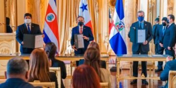 Los presidentes Abinader, Alvarado y Cortizo se reúnen por segunda vez