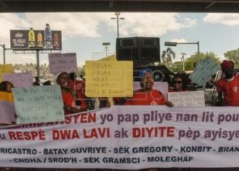 Las mujeres haitianas salen a las calles para exigir sus derechos