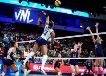 Estados Unidos vence 3-0 a RD en inicio Liga Naciones de Voleibol